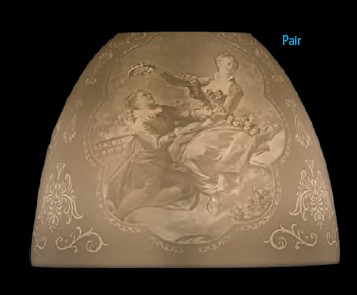 Подвес Ivele 1774/138 золото беленое  Pair NEW