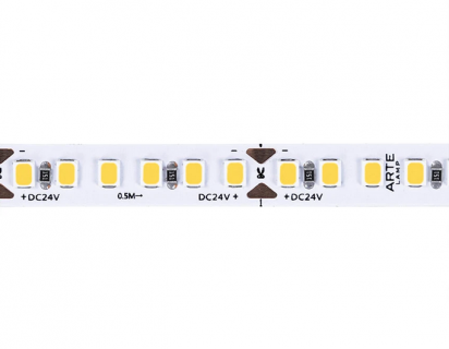 Светодиодная лента Arte Lamp TAPE A2418008-01-3K | 24V | 14,4W/m | 3000К | 5м