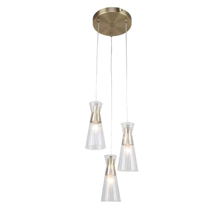 Подвес LV 9473/3 Анель бронза Е14 40W