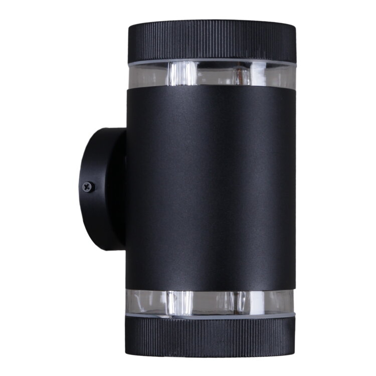 Бра  SNEHA  86226-9.2-002CT 2*GX53 BK IP65