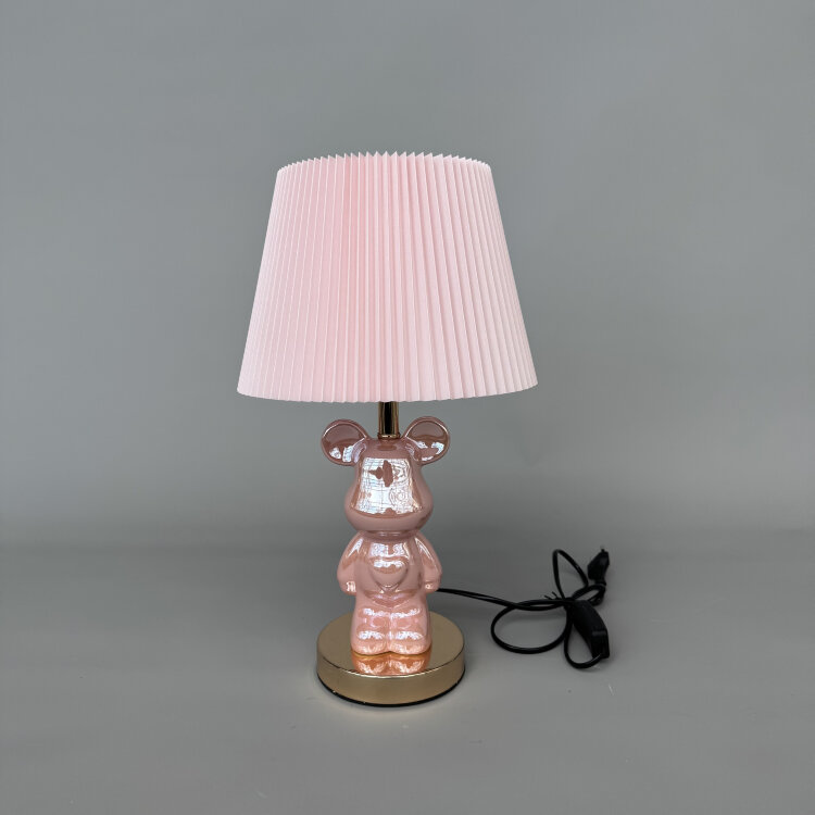 Настольная лампа AURA T3036 E27 Pink