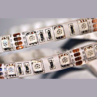 Светодиодная лента Arlight RTW 2-5000SE 12V Warm 2X 14,4w/m (5060, 300 LED, LUX) ARL