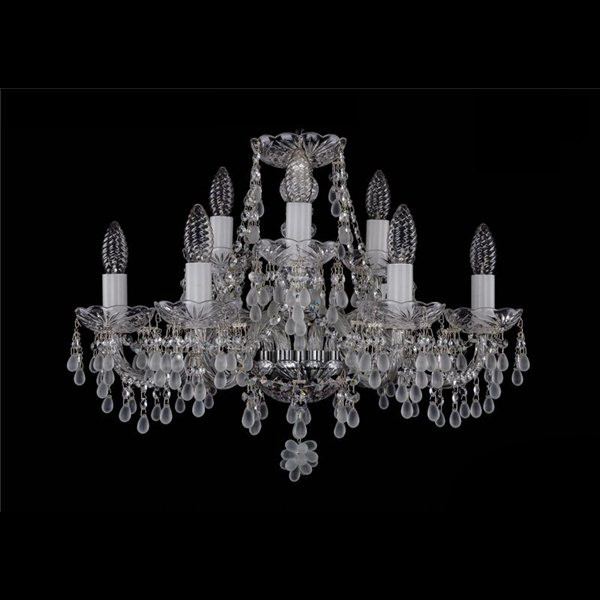 Люстра Ivele 1410/6+3/195 золото V0300 бел.виноград NEW