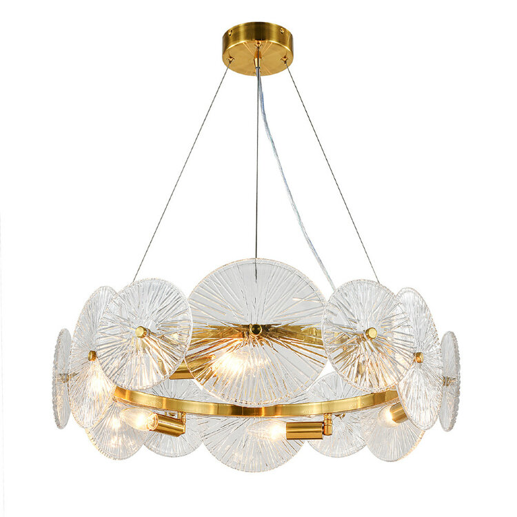 Люстра INDIGO  12021/6P Brass V000604