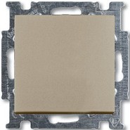 Переключатель перекрестный 1-клавишный Шампань ABB Basic 55