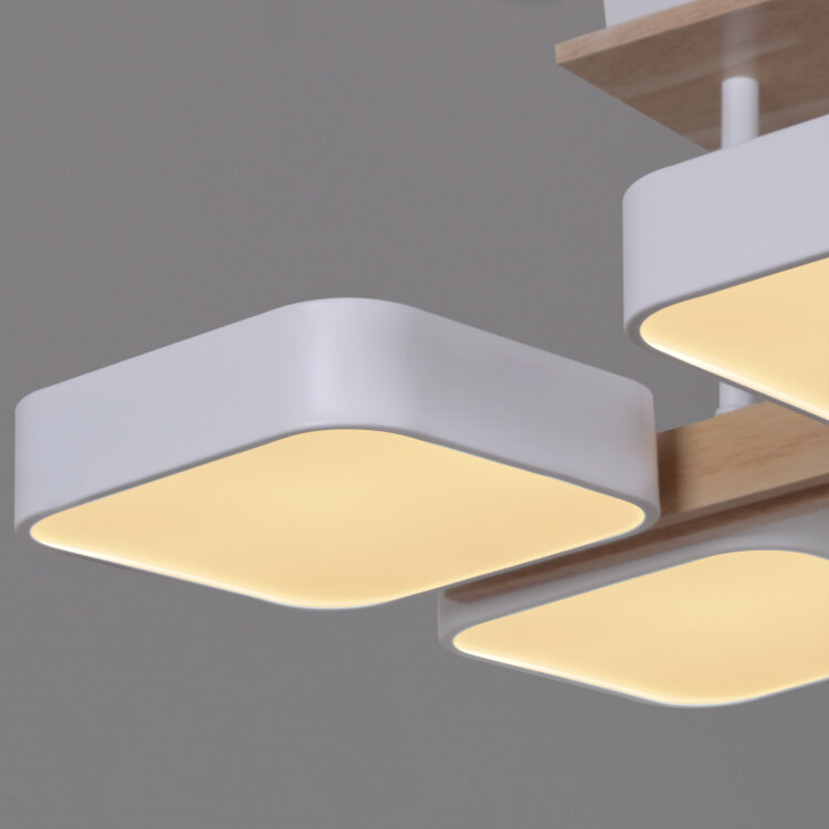 Люстра  SNEHA  03359-0.3-06 WH+WOOD