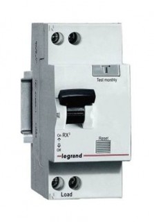 Legrand RX3 Дифференциальный автоматический выключатель 1P+Н 30мА 40А (AC)