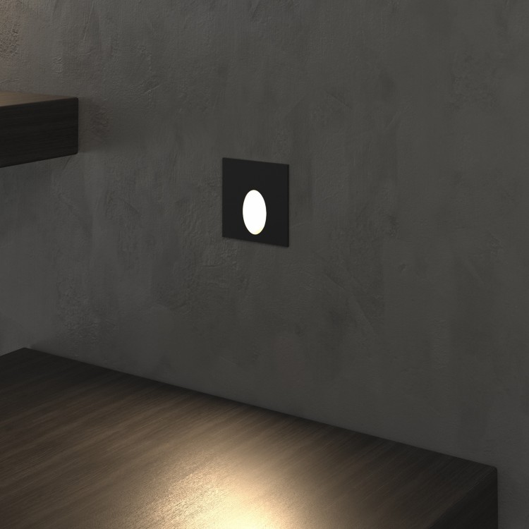 Светильник для лестниц MRL LED 1102 3W 4000K 230V IP65 черный