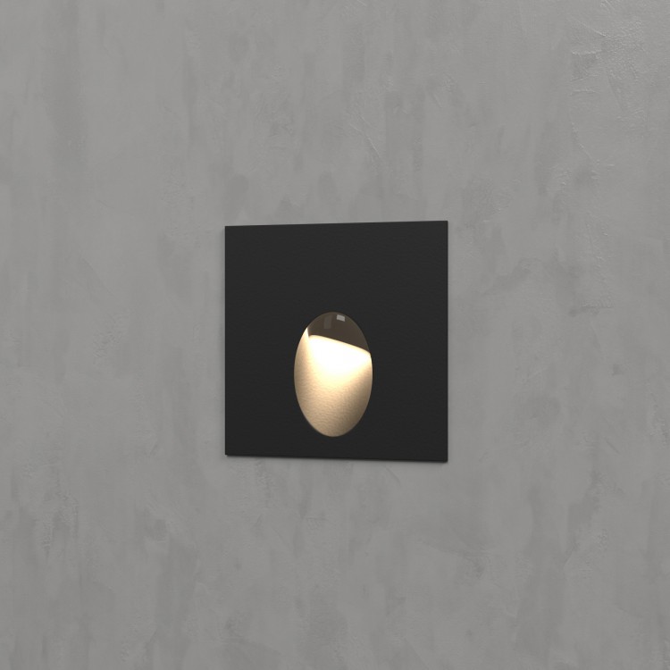 Светильник для лестниц MRL LED 1102 3W 4000K 230V IP65 черный