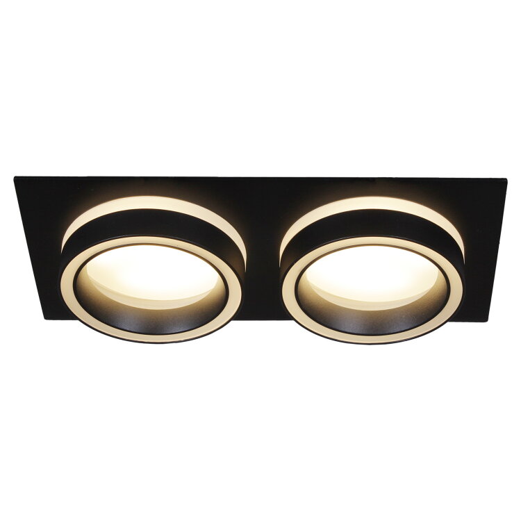 Встраиваемый  SNEHA 53003-9.0-002LD GX53 BK