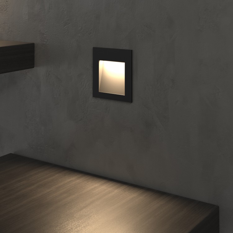 Светильник для лестниц MRL LED 1103 3W 4000K 230V IP65 черный