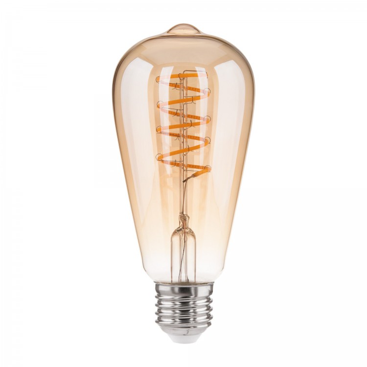 Лампа светод. Dimmable 5W 2700K E27 (ST64 тонированный)