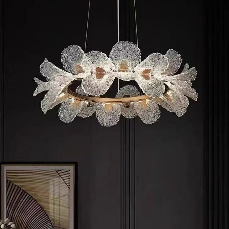 Подвес 8856-800 GD/Champagne LED 144W 3000-6000K D600*H200*1500 пульт ДУ