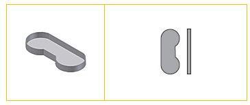 Заглушка HALLA MR-C белый ГП