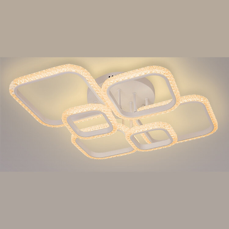 Люстра  MS 1209/6 Амаро 144W белый 3000-6500К  диммир. с ПДУ