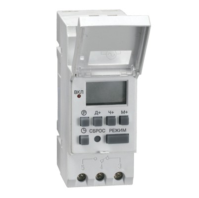 Таймер ТЭ15 16А 230В DIN-рейка iEK