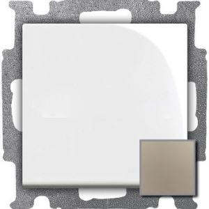 Механизм 1 кл. 1-пол. выкл. ABB Basic 55 шампань(Германия)