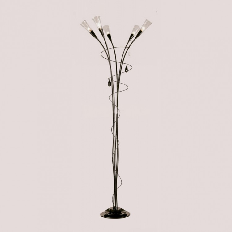 Торшер AEREO 711757 5*60W G9 черный