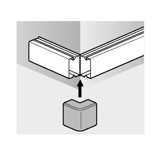 Угол внешний 16*16 мм Quintela