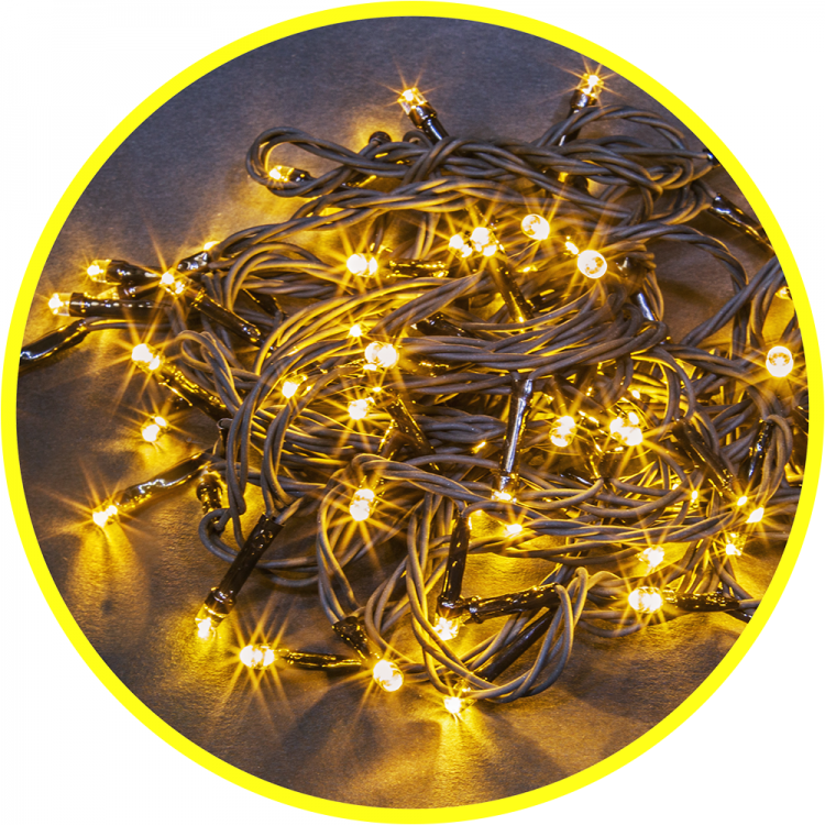 Гирлянды «Нить» 61 804 NGF-S01-100WW-5-6.5m-230-C8-G-IP20