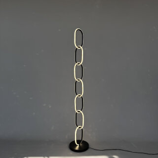 Торшер AURA RINGS FL012 BK LED