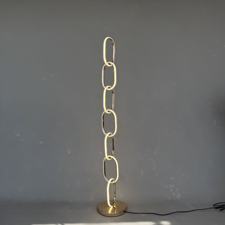 Торшер AURA RINGS FL012 GD LED