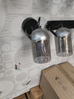 Бра AURA  S5270-1 BK+BR