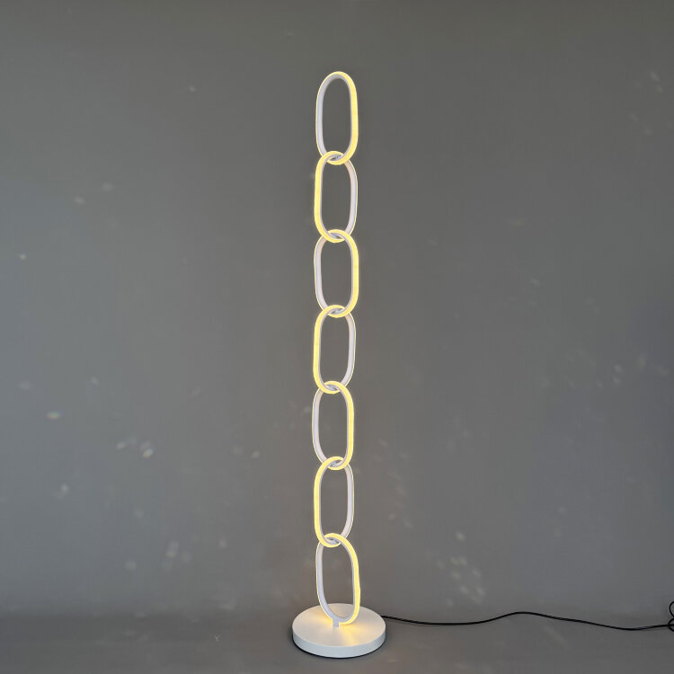 Торшер AURA RINGS FL012 WH LED