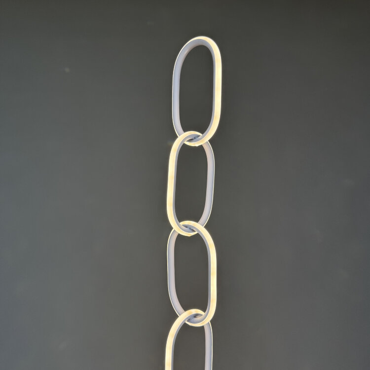 Торшер AURA RINGS FL012 WH LED