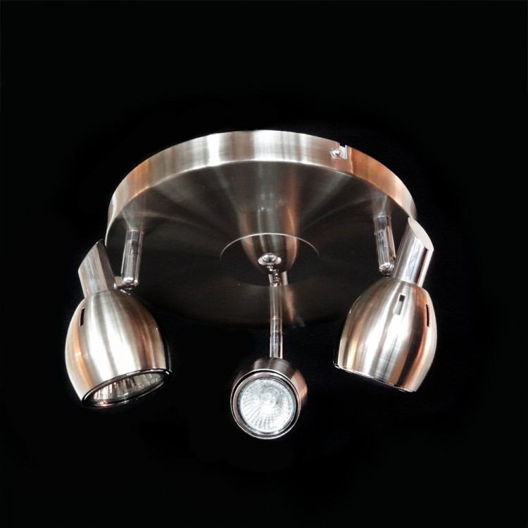 Спот AURA MX8739-03/P102 CH+NK