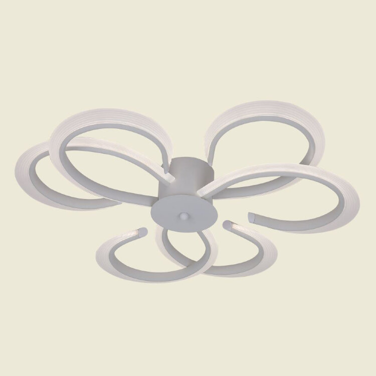 Люстра MS 1214/6 Сор 120W белый 3000-6500К диммир. с ПДУ