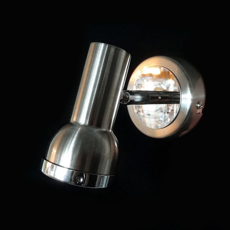 Спот AURA MX8753-01/P102 CH+NK