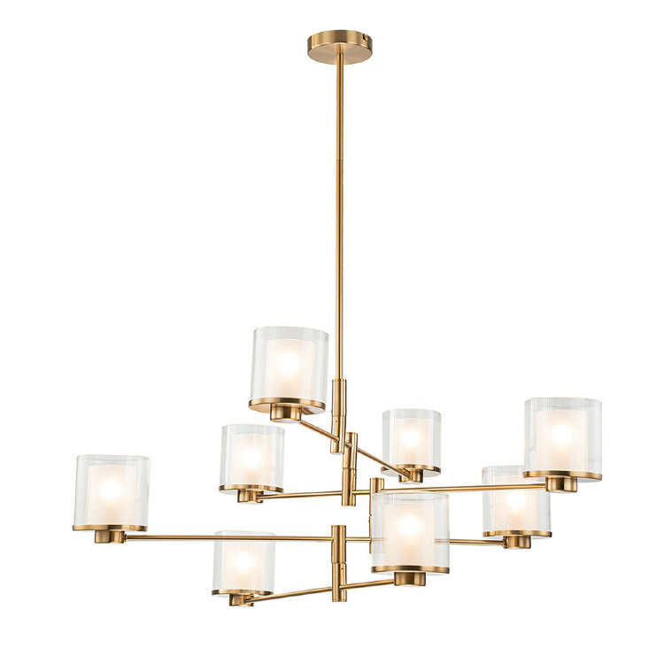 Люстра INDIGO  13023/8R Brass V000358