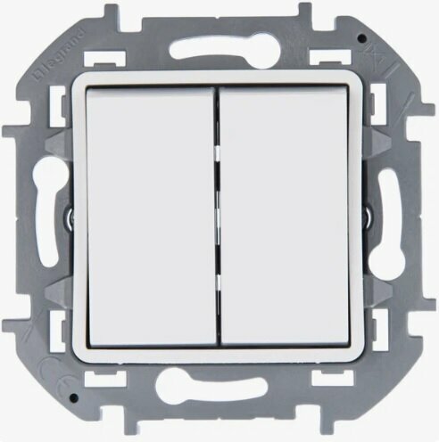 Legrand INSPIRIA Белый Переключатель 2-кл 673655