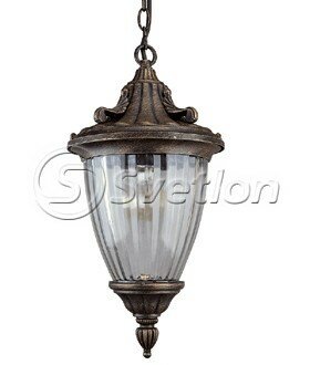 Светильник садово-парк. "Лигурия" G4505 220V E27 IP44 BG черн.золото