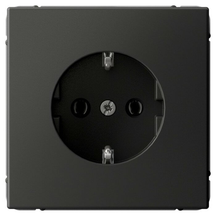 SE ArtGallery Базальт Розетка с/з 16А механизм SE GAL001443