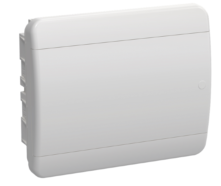 Щит распределительный встраив. ЩРв-П-12 IP40 пласт. белая дверь TEKFOR