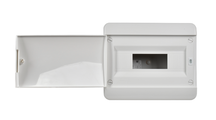 Щит распределительный встраив. ЩРв-П-12 IP40 пласт. белая дверь TEKFOR