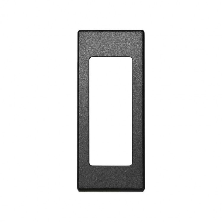 Simon 82C Рамка 1 модуль 32*90мм (+суппорт) Графит