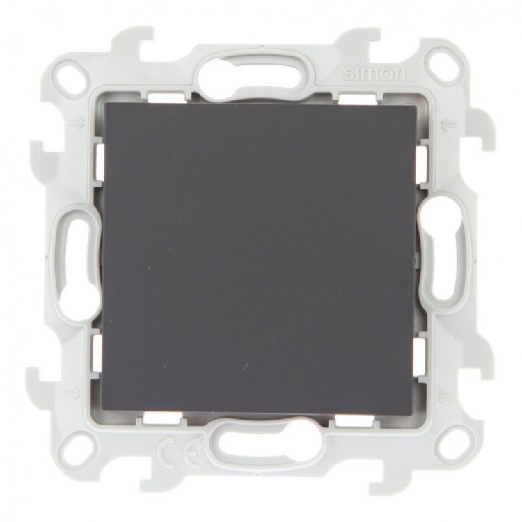 Simon 24 Графит Переключатель 1-кл