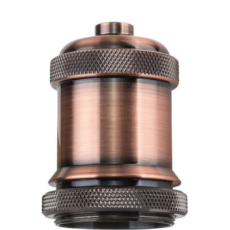 Патрон декор. Navigator 61 519 NLH-V01-007-E27 черненая медь