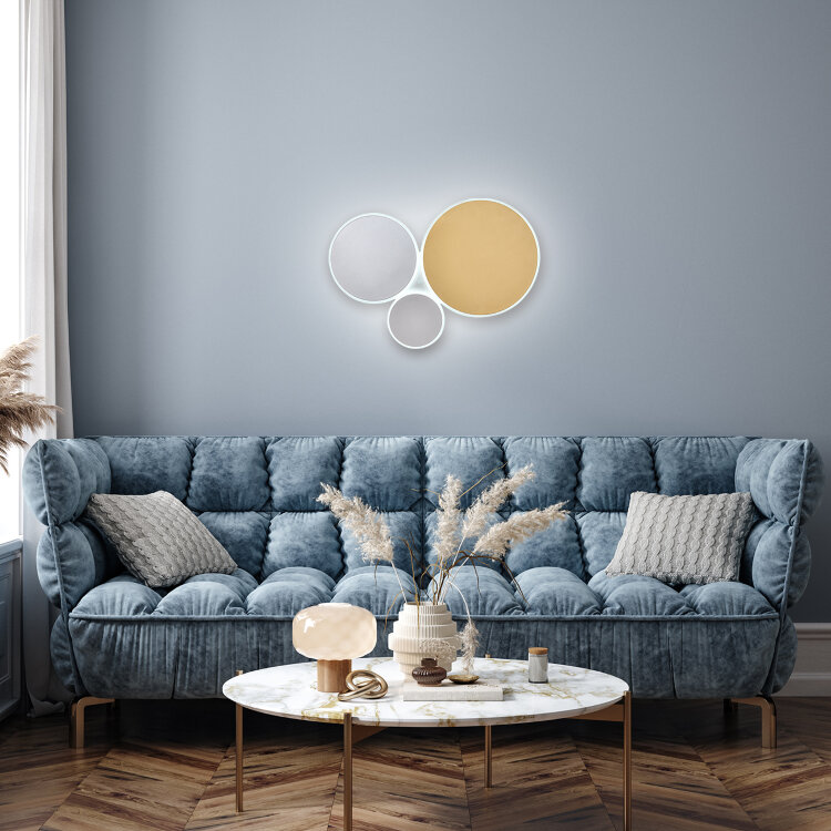 Настенно-потолочный светильник ESCADA 10305/3 LED*63W Gold