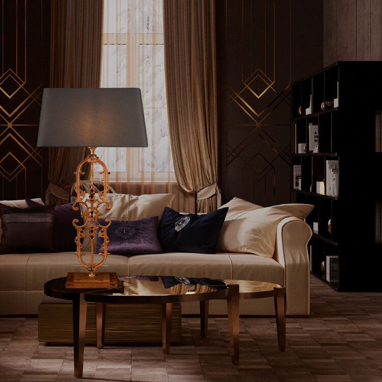 Лампа настольная Loft It Lace 10439T/A