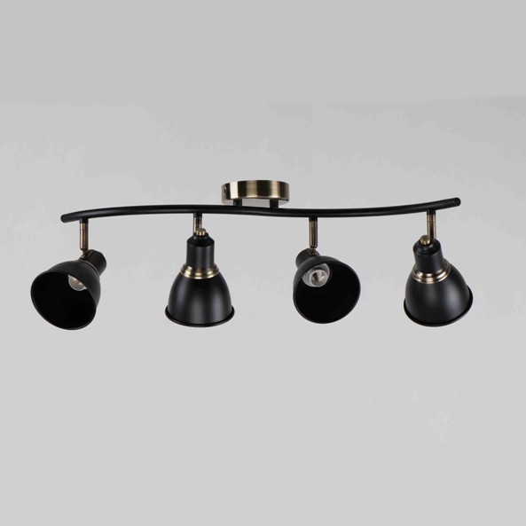 Спот AURA 51570/4 AB+BK