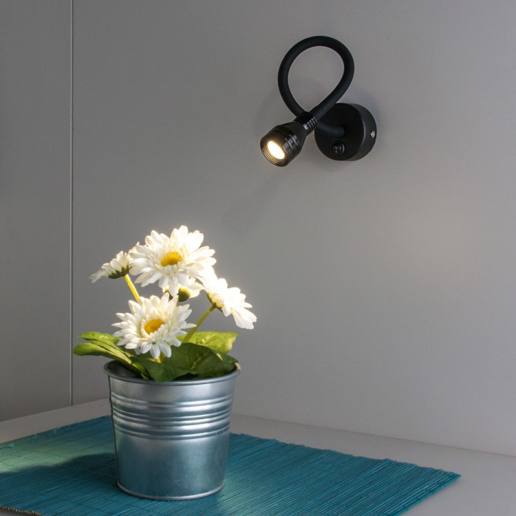 Светильник Kord LED 3W 4000K черный (снят с пр-ва)