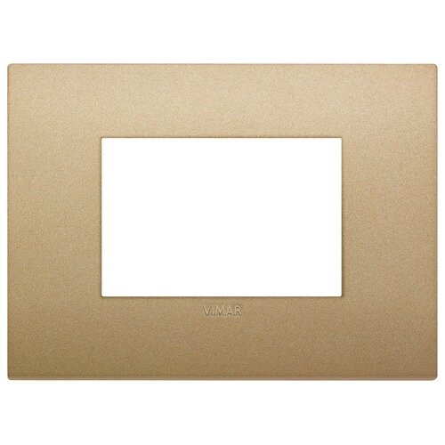 VIMAR Arke Classic Накладка на 3 мод. Золото матовое 19653.78