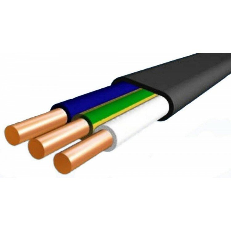 Кабель силовой ППГ-Пнг(А)-HF 3*1.5 плоский