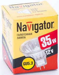 Лампа Navigator 94 203 MR16 35W 12V 2000h