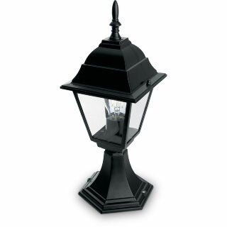 Светильник уличный столб AURA HW-8011 BK E27 185*h400
