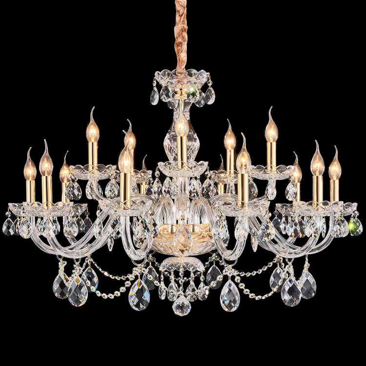 Люстра SNEHA (ILLUMICO) IL2066-10+5PBC-25 ELITE